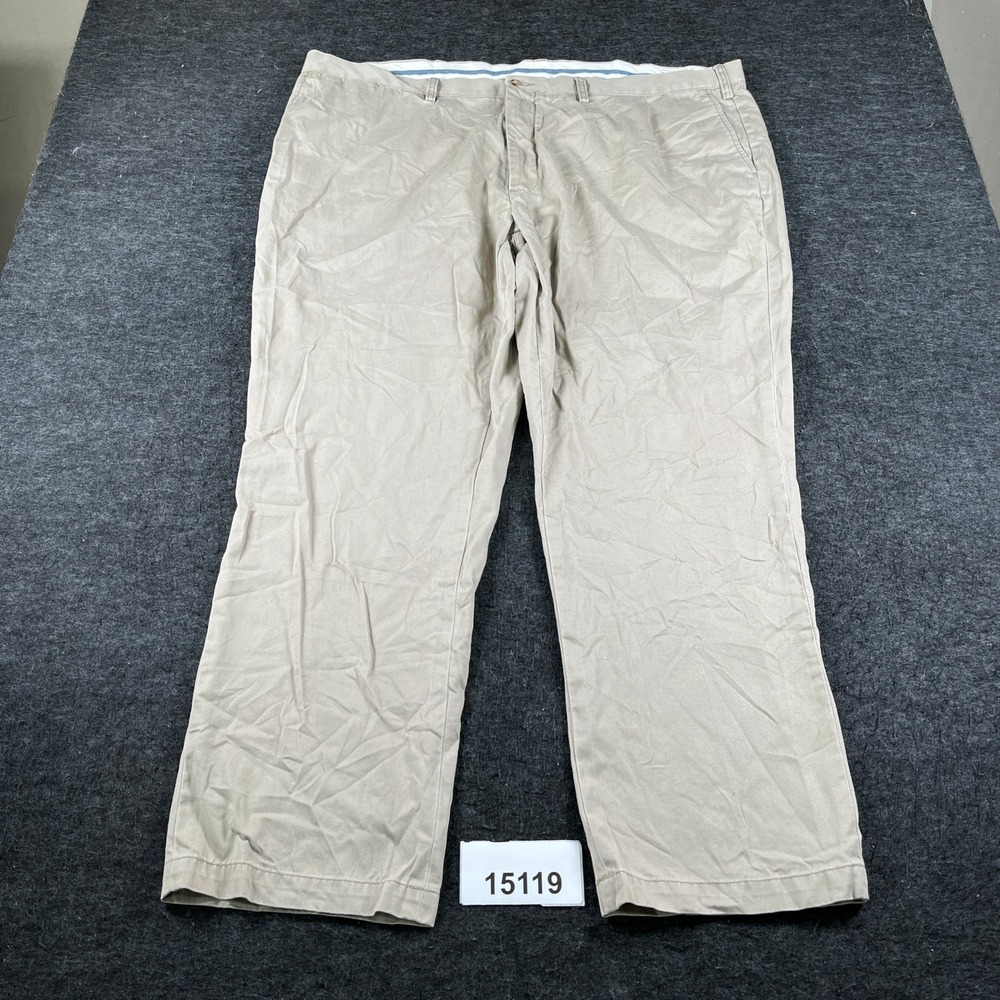 Vintage Polo Ralph Lauren Chino Pants Mens 50x32 Tan Excellent Classic Fit